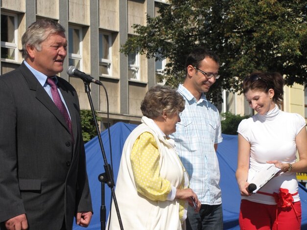 Otvorenie festivalu riaditeľom Úradu TSK - Ing. Vladimír Buzalka